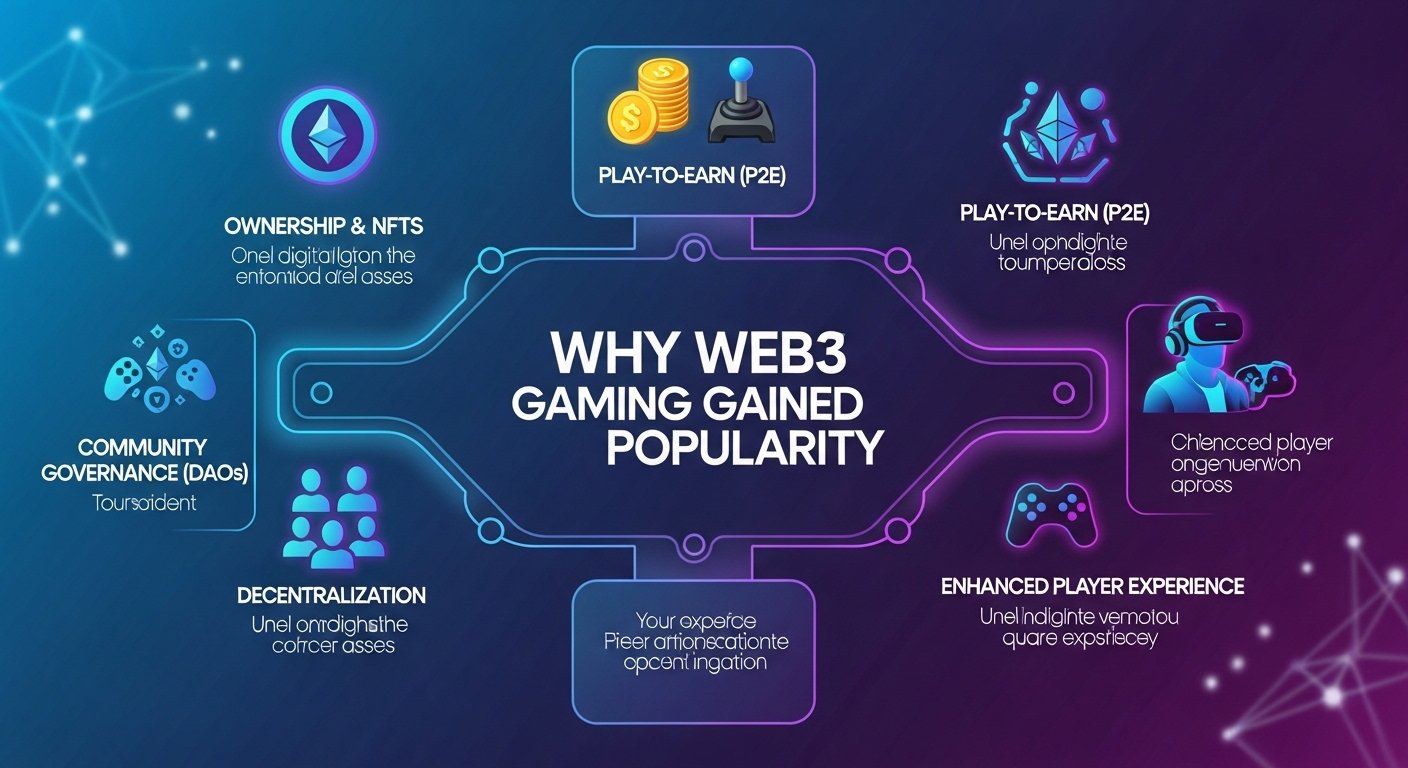 Why Web3 Gaming Gained Popularity